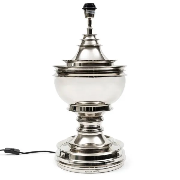 Riviera Maison Lampenfuß Chess Table Lamp
