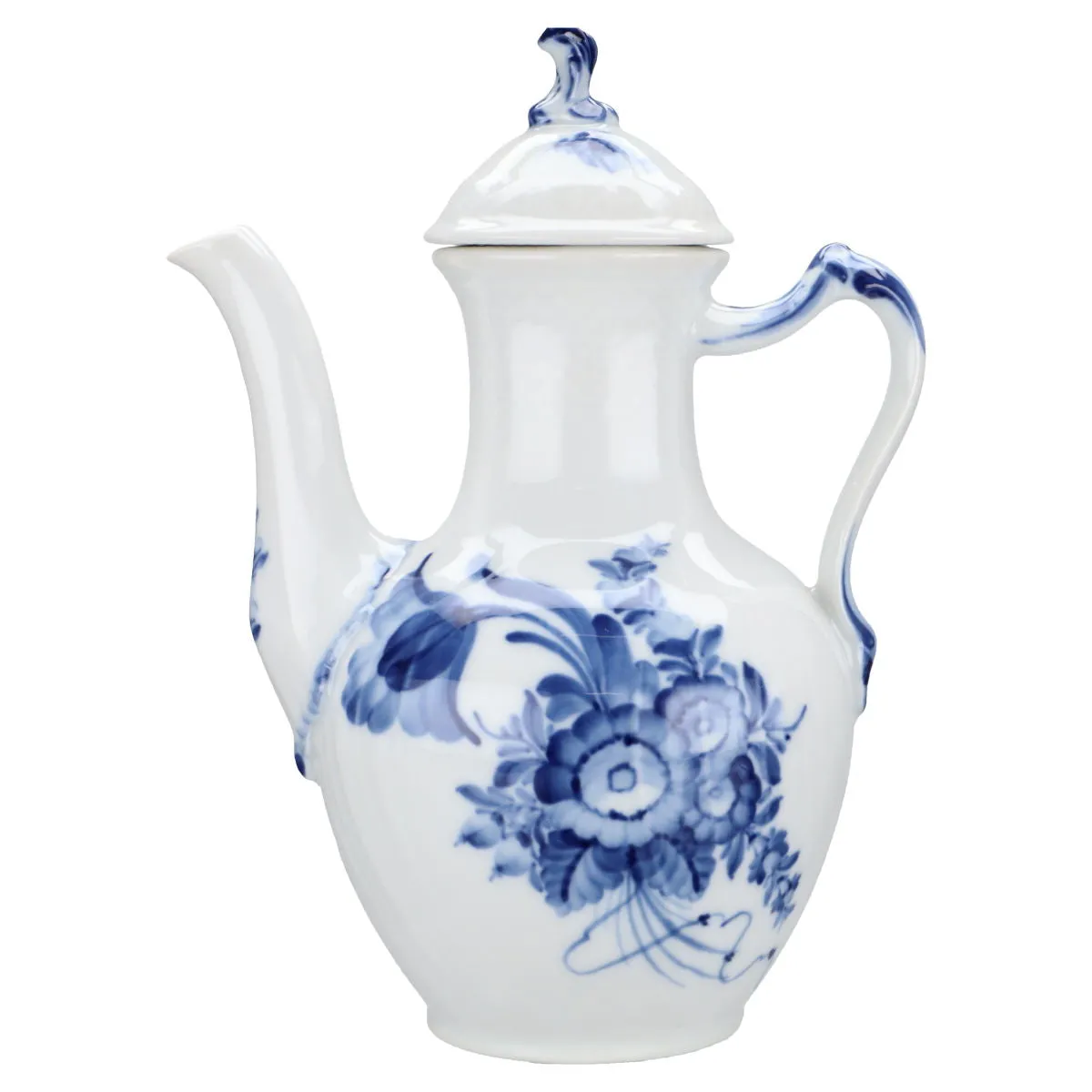 Mokkakanne Modell 1517 - Royal Copenhagen Blaue Blume geschweift I. Wahl