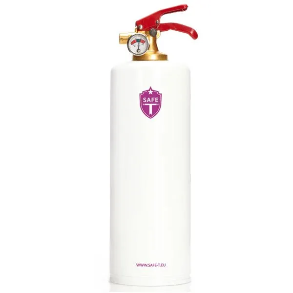 Safe-T Design Feuerlöscher Weiß