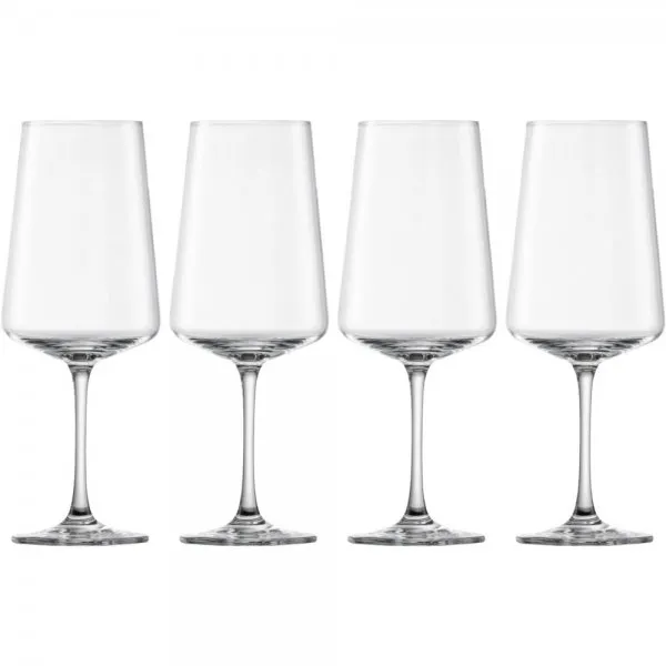 Schott Zwiesel Rotweingläser MioVino mit Moussierpunkt (4-teilig)