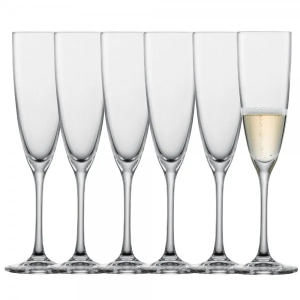 Schott Zwiesel Sektglas Set Classico mit Moussierpunkt (6-teilig)