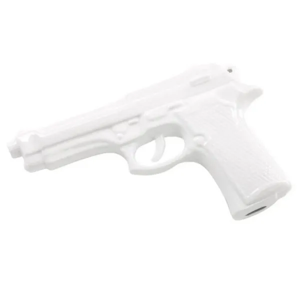 Seletti Dekorationsobjekt Pistole Memorabilia My Gun Weiß