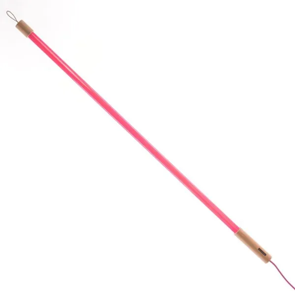 Seletti LED Neonleuchte Linea Fuchsia Wandlampe