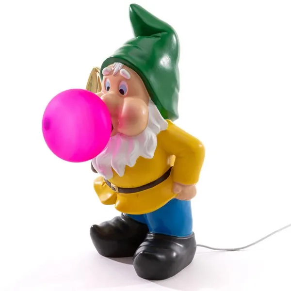 Seletti Tischleuchte Zwerg Gummy Working