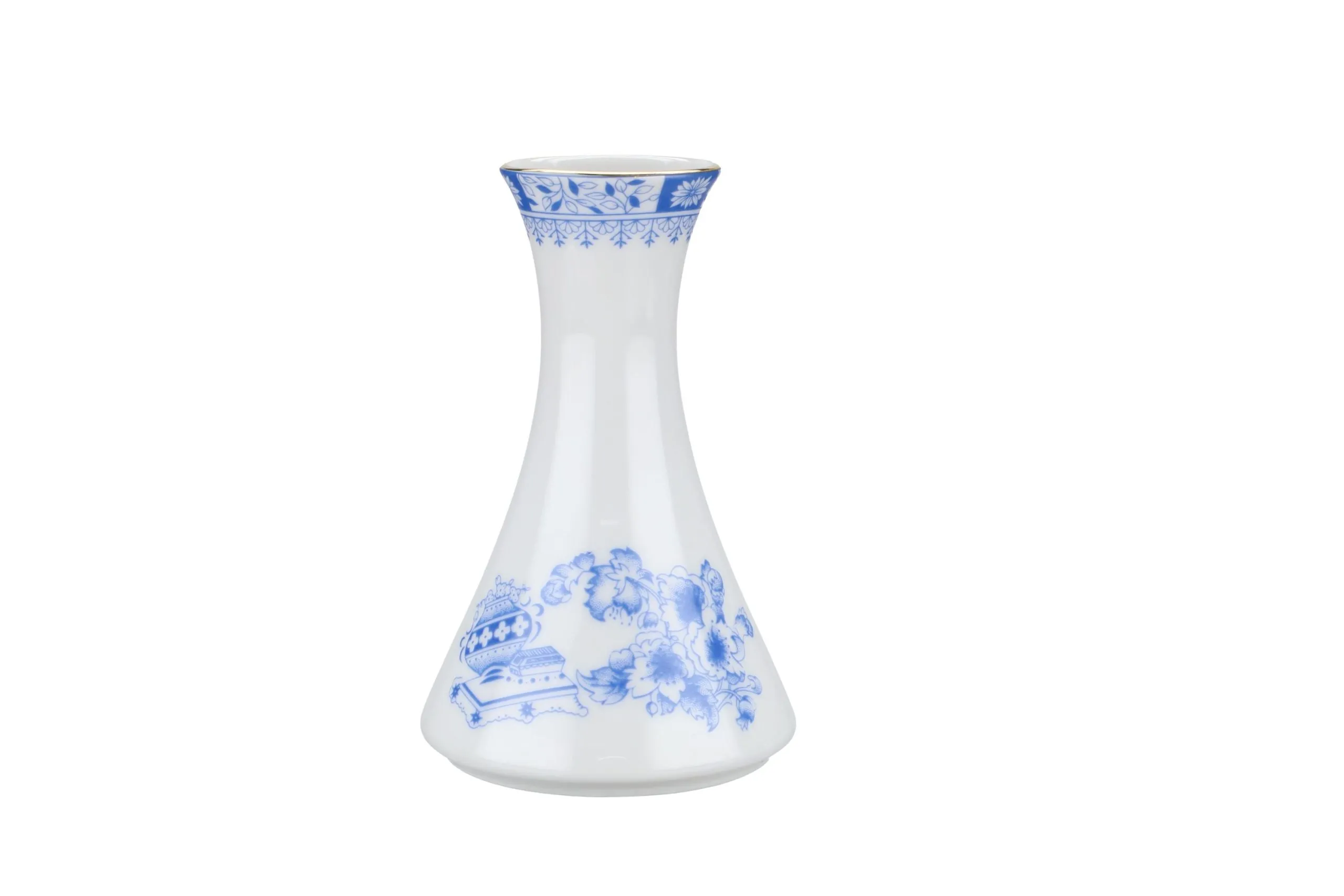 Vase - Seltmann Weiden Dorothea China blau