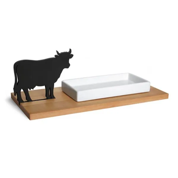 Side by Side Käseschale Kuh