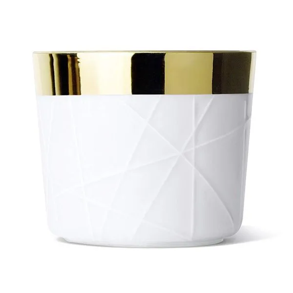 Sieger by Fürstenberg Champagnerbecher Sip of Gold Woven Weiß