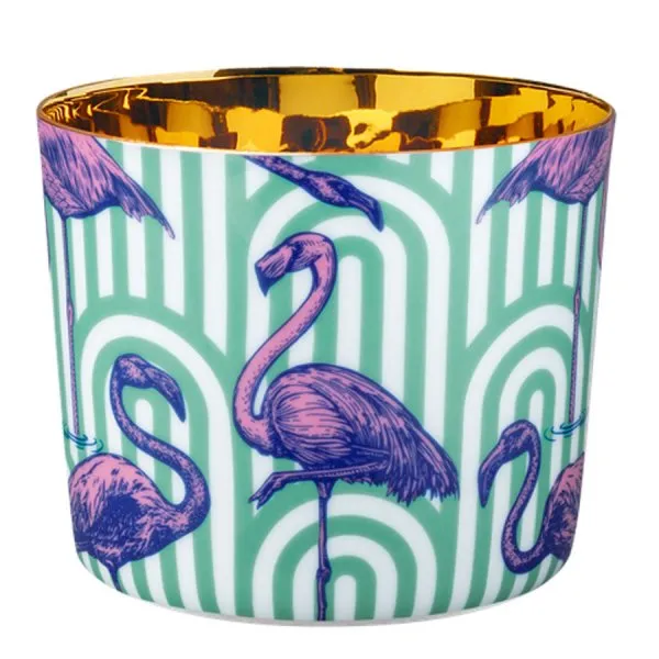 Sieger by Fürstenberg Champagnerbecher The Flamingos Beautiful Creatures