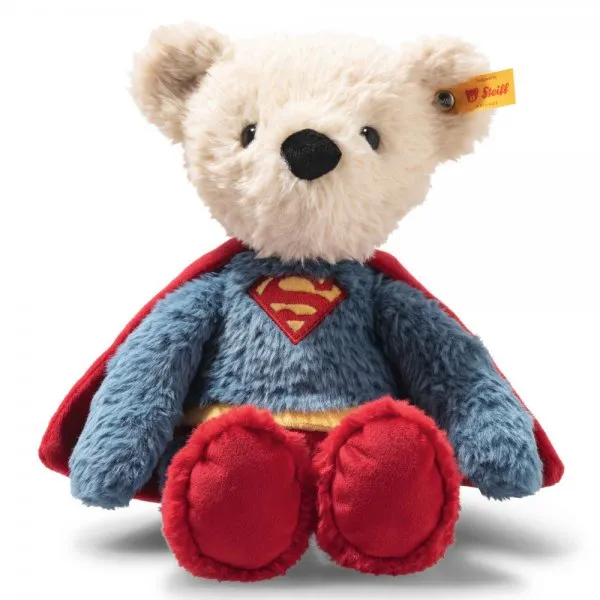 Steiff Kuscheltier Teddybär Superman Bunt (29cm)