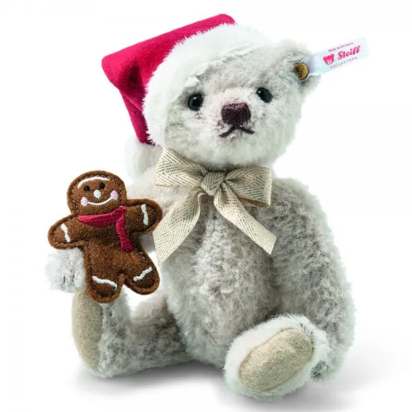 Steiff Stofftier Weihnachtsteddybär Beige (18 cm)