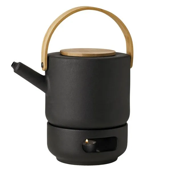 Stelton Teekanne Theo mit Stövchen (2-teilig)