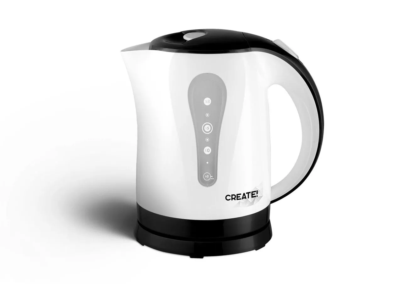 Wasserkocher 1,7 Liter Weiß TKG JK 1010 CW
