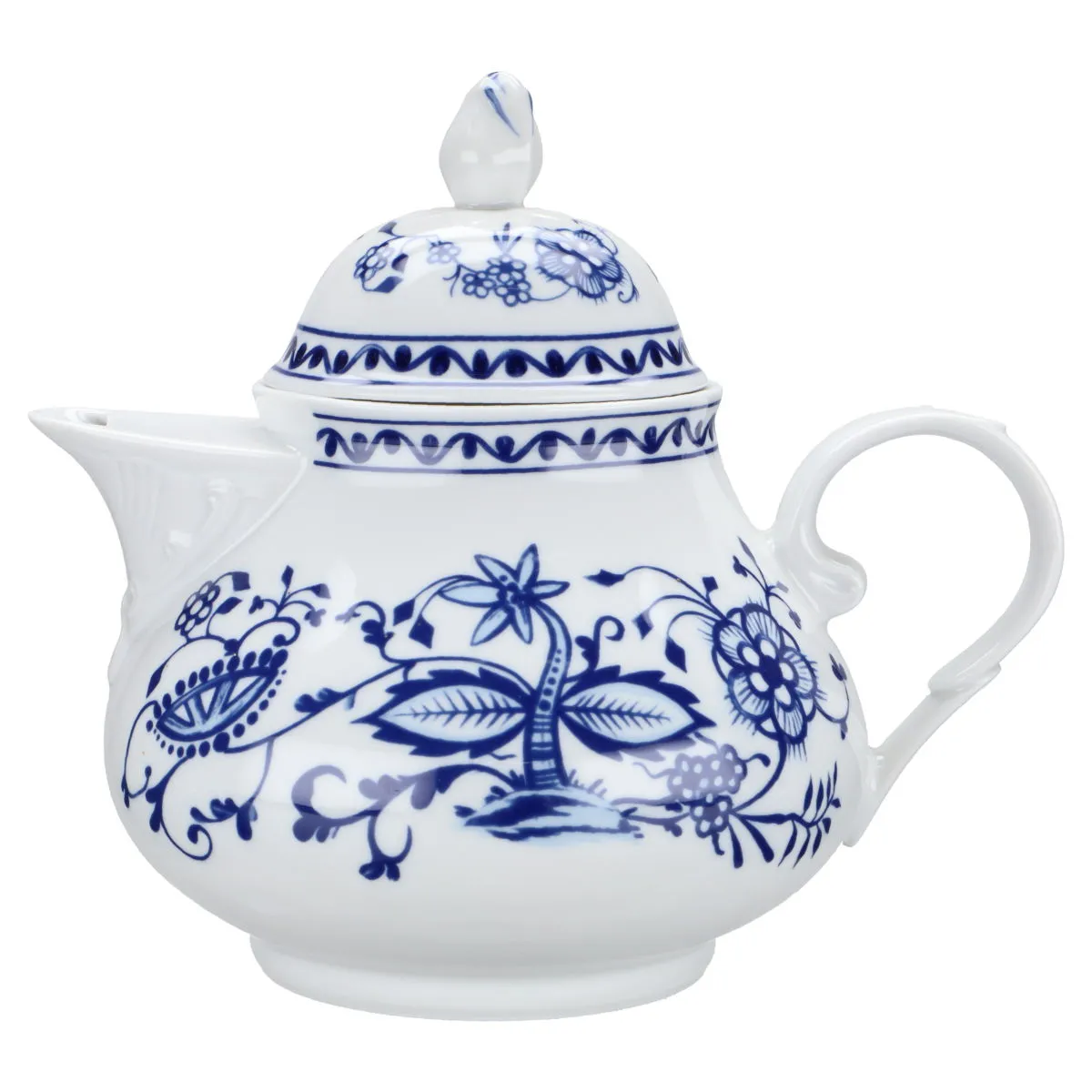 Teekanne - Triptis Porzellan Zwiebelmuster