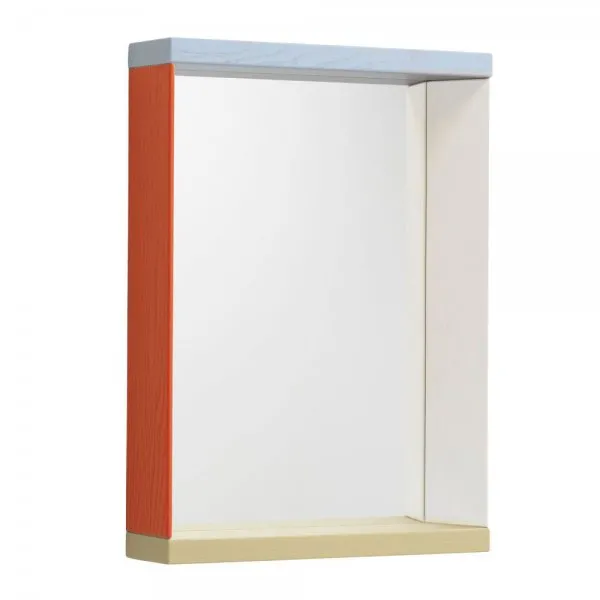 Vitra Wandspiegel Colour Frame Blau Orange (Small)