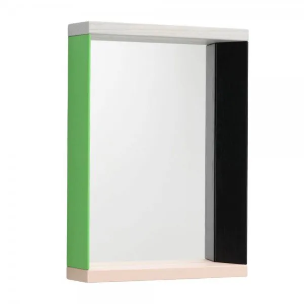 Vitra Wandspiegel Colour Frame Grün Pink (Small)