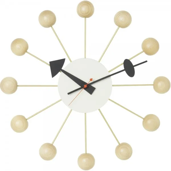 Vitra Wanduhr Ball Clock Natur