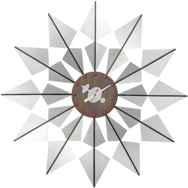 Vitra Wanduhr Nelson Flock of Butterflies Clock Aluminium