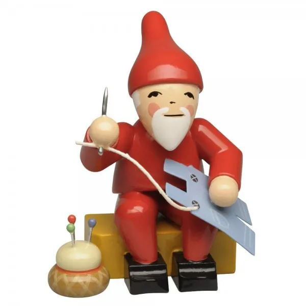 Wendt & Kühn Heinzelmännchen mit Nadel und Faden