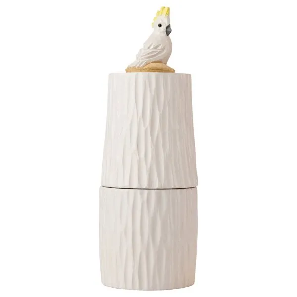 Wildlife Garden Salz- und Pfeffermühle Kakadu Weiß