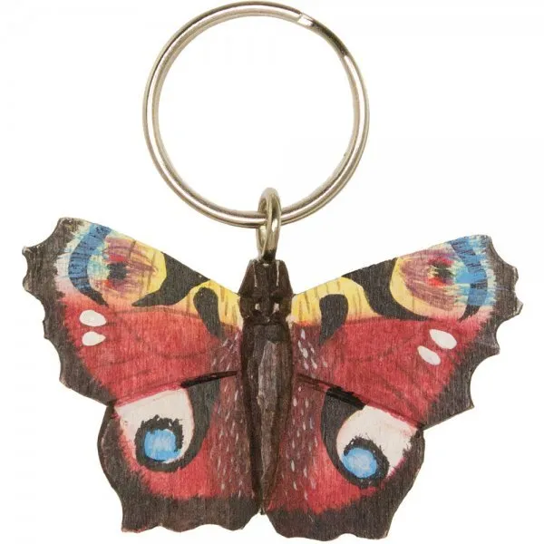 Wildlife Garden Schlüsselanhänger Schmetterling Rot