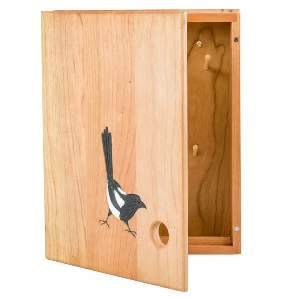 Wildlife Garden Schlüsselkasten Key Cabinet Elster