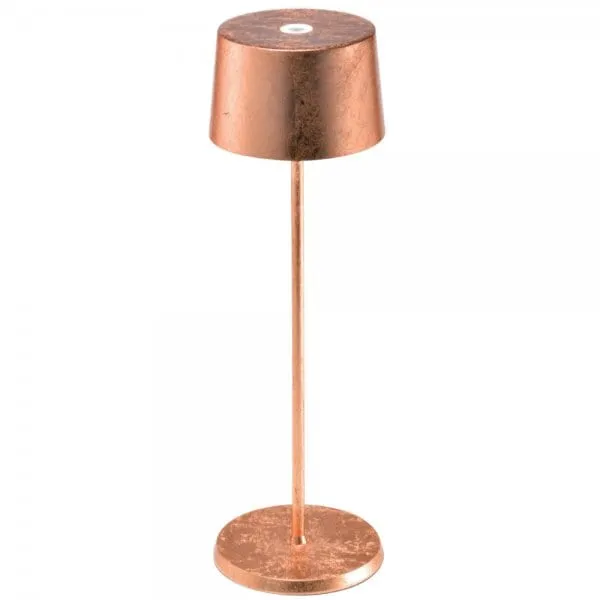 Zafferano LED-Tischlampe Olivia Pro Rame