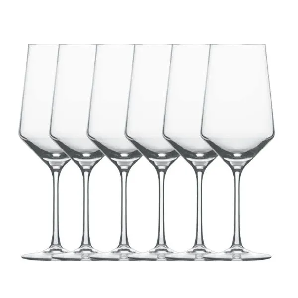 Zwiesel Glas Rotweinglas Set Pure Bordeauxpokal (6-teilig)