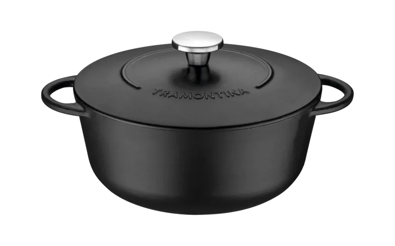 Antihaft Bräter aus Gusseisen, Ø28 cm, antihaftbeschichtet