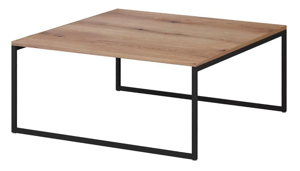 Couchtisch Granollers 03, Farbe: Eiche Artisan - Abmessungen: 80 x 80 x 40 cm (B x T x H)