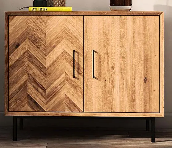 Kommode Kumeu 34 Kernbuche massiv geölt - Abmessungen: 80 x 97 x 45 cm (H x B x T)