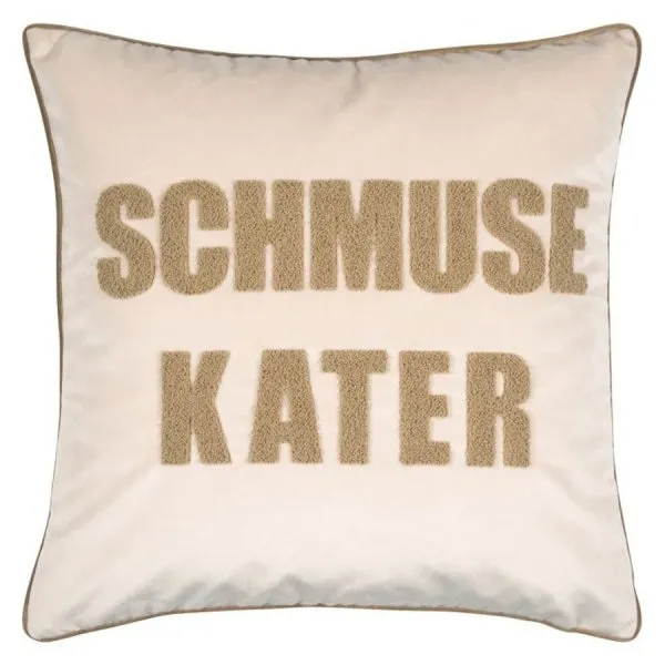 pad Kissenhülle Letters Schmusekater Sand (45x45cm)