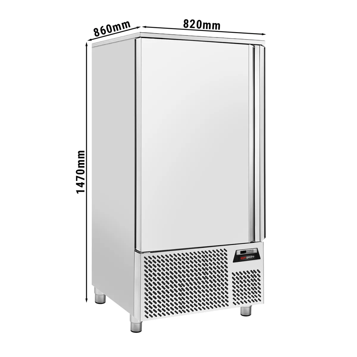 Schockfroster - 10x GN 1/1