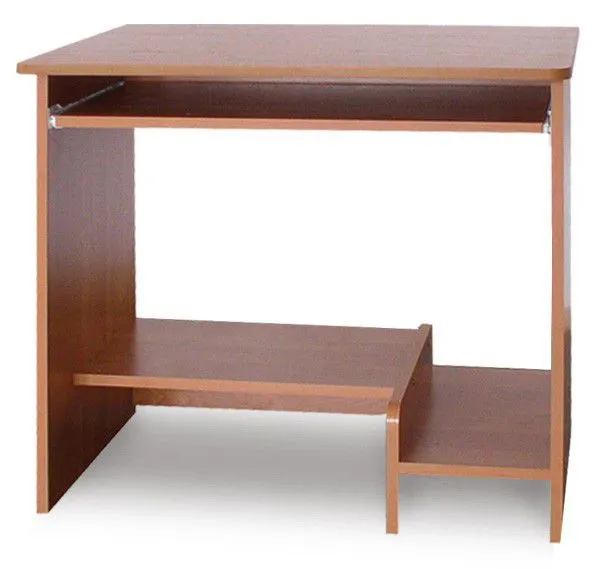 Schreibtisch Banjaran 19, Farbe: Erle - Abmessungen: 75 x 81 x 55 cm (H x B x T)