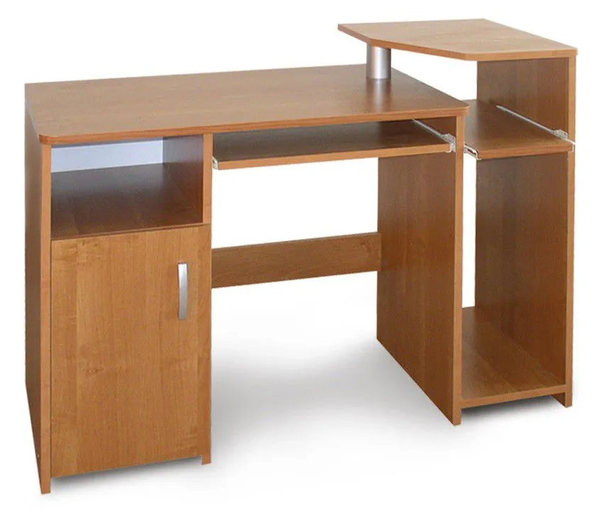 Schreibtisch Banjaran 30, Farbe: Erle - Abmessungen: 88 x 116 x 55 cm (H x B x T)