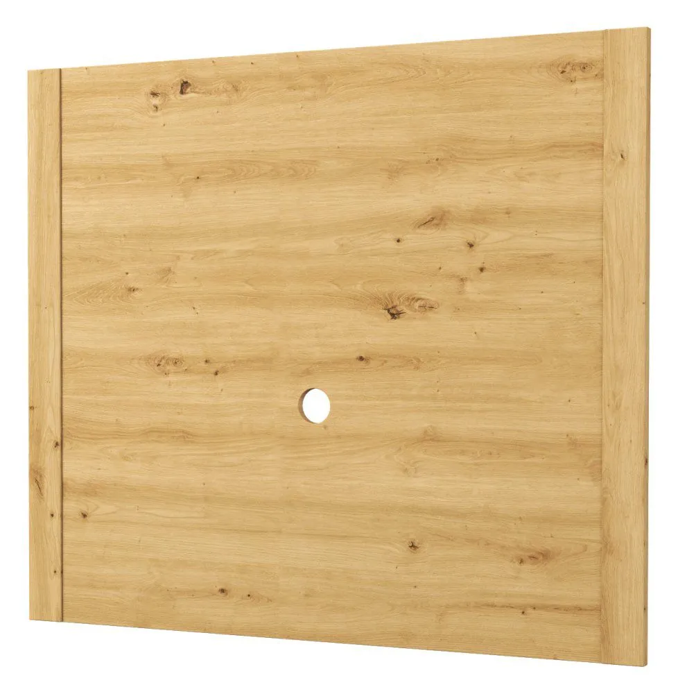 Rückwandpaneel Ogulin 19, Farbe: Eiche - Abmessungen: 100 x 116 x 4 cm (H x B x T)