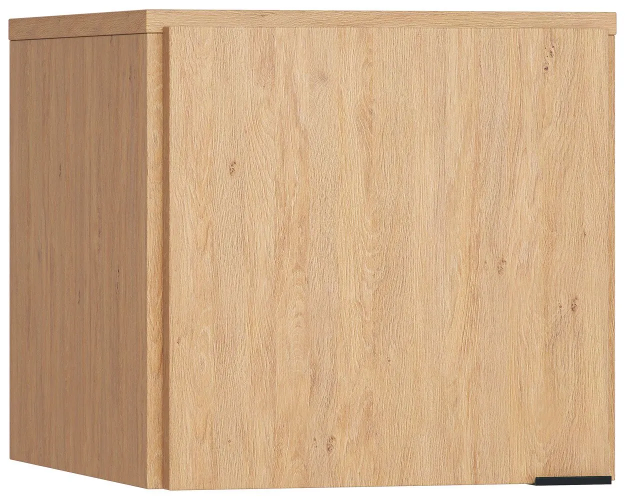 Aufsatz für eintürigen Kleiderschrank Patitas, Farbe: Eiche - Abmessungen: 45 x 47 x 57 cm (H x B x T)