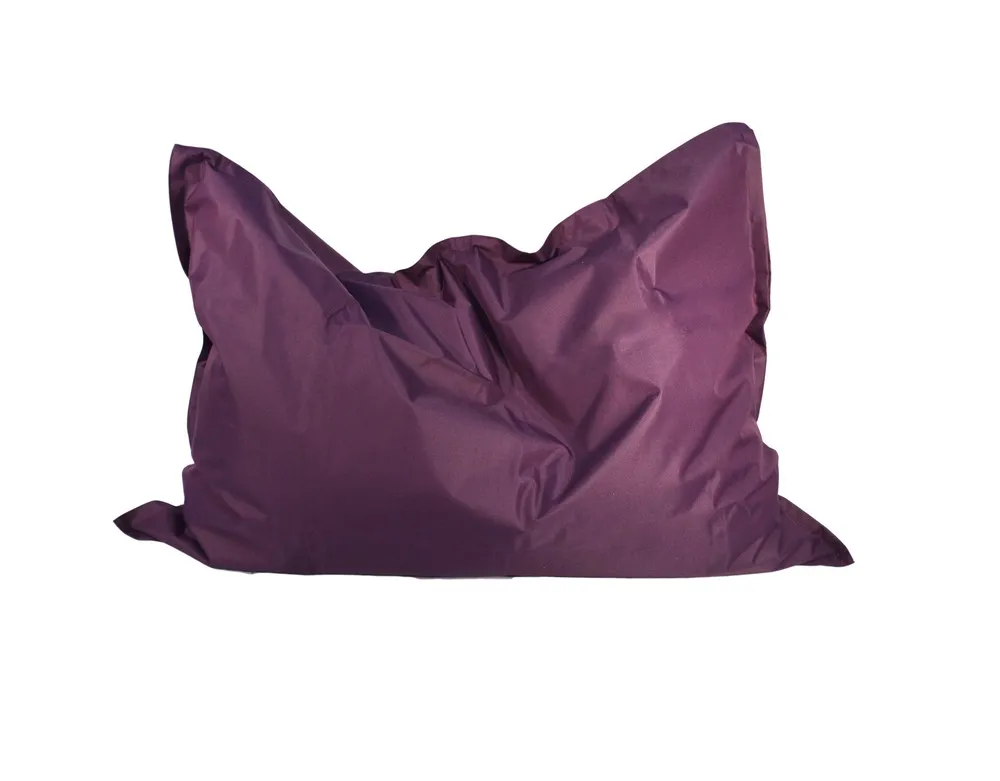 Outdoorfähiger XL Sitzsack MESO, ca.100x140 cm, Farbe: Brombeer