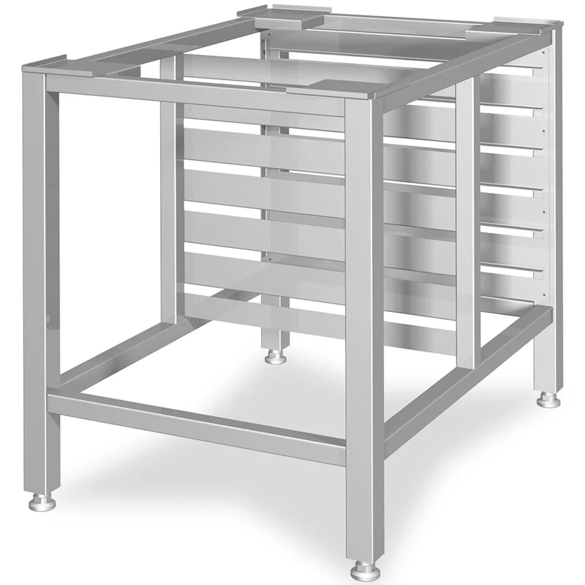 Stalgast Untergestell mit GN 1/1 Einschubschienen, 935x657x850 mm, verschweißt