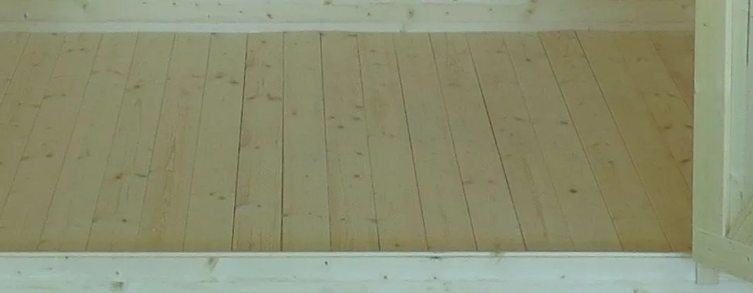 Fußboden passend für Gartenhaus Mainau 2,98 x 3,03 Meter inkl. Unterkonstruktion