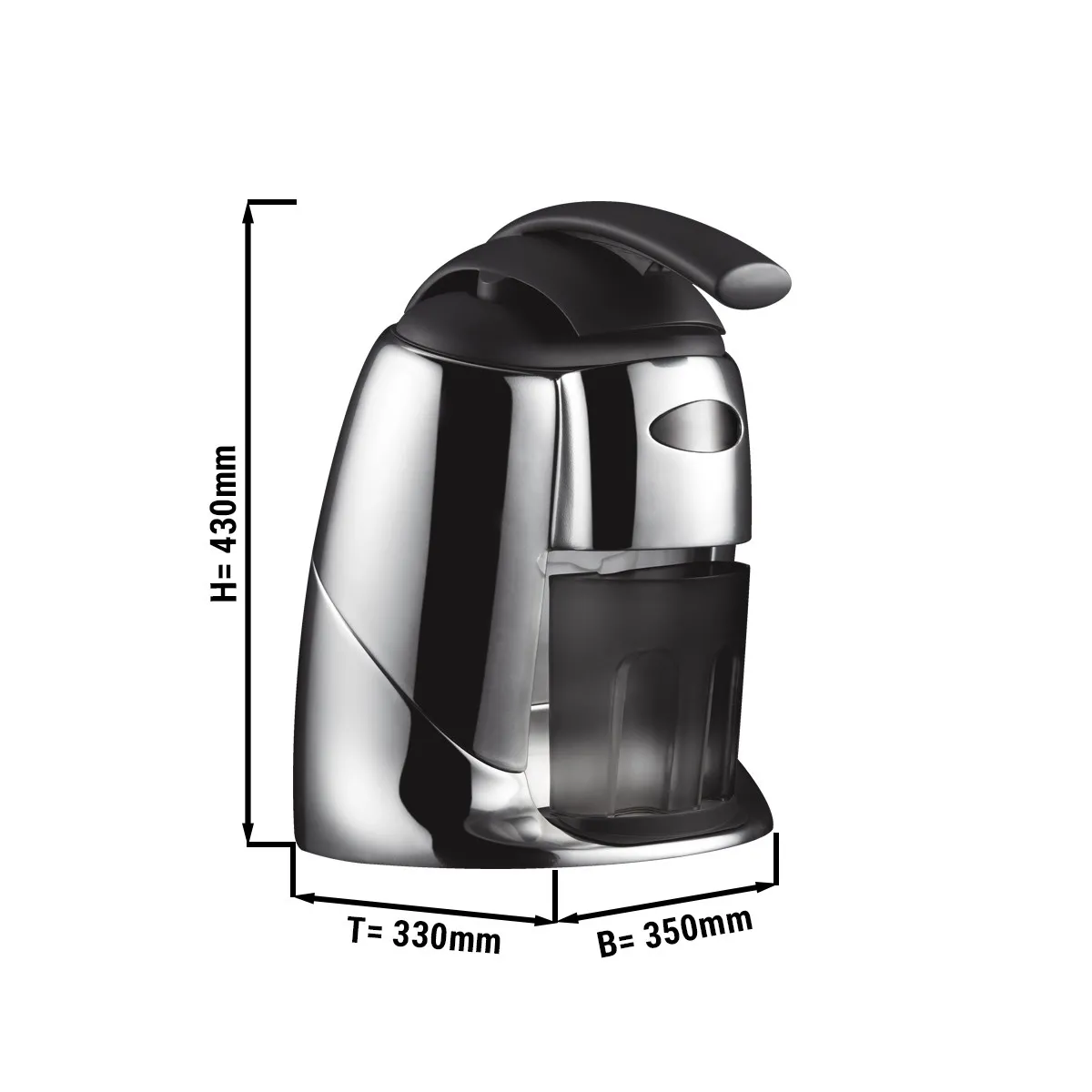 Zitruspresse - Silber (Doppel)